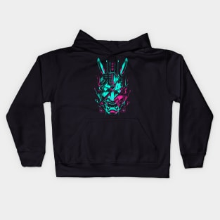 Glitch Oni Demon Kids Hoodie